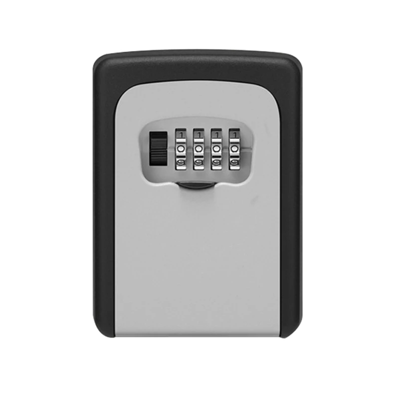 LJL-Wall Mount Key Lock Box,4 Position Outdoor Combination Lock Box, House Keys, Key Safe Secure Storage Lock Box
LJL-Wall Mount Key Lock Box,4 Position Outdoor Combination Lock Box, House Keys, Key Safe Secure Storage Lock Box