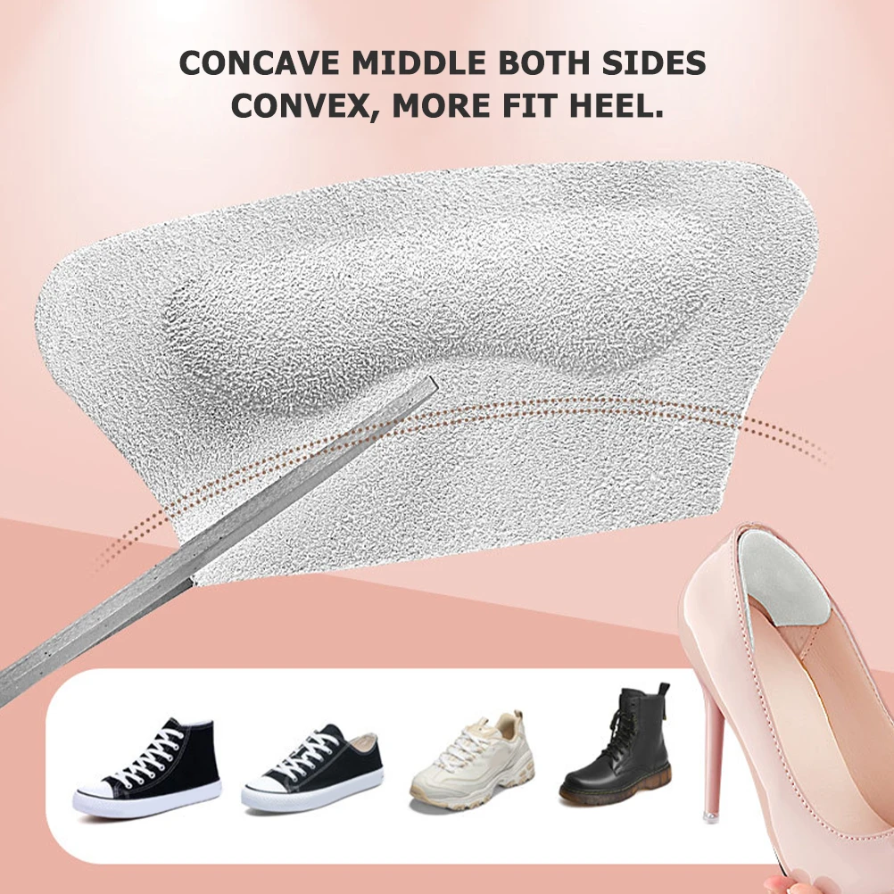 2 Pairs Anti-wear Stickers Nubuck Calfskin Heel Inserts Shock Absorption Non-slip Cushion Pads for Women High Heels Shoe Back
2 Pairs Anti-wear Stickers Nubuck Calfskin Heel Inserts Shock Absorption Non-slip Cushion Pads for Women High Heels Shoe Back