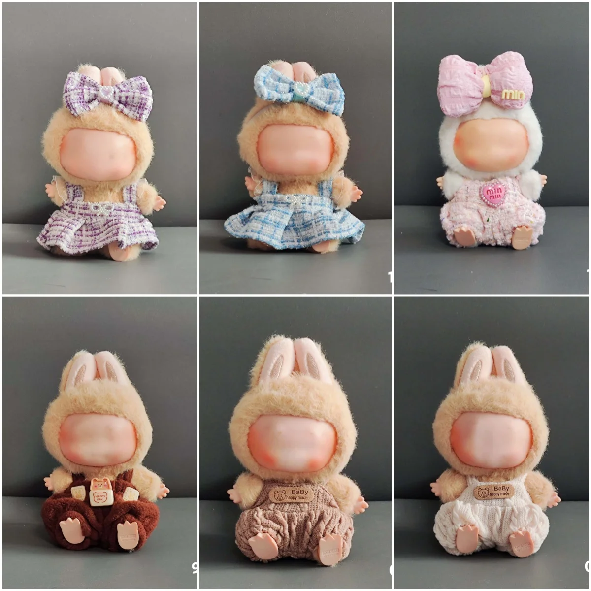 Labubu Doll Clothes Set - Bunny Ears Plush Doll, Blue Denim Overalls, Brown Bear Decoration, Pink Bows & Doll Fashion Accessorie
Labubu Doll Clothes Set - Bunny Ears Plush Doll, Blue Denim Overalls, Brown Bear Decoration, Pink Bows & Doll Fashion Accessorie