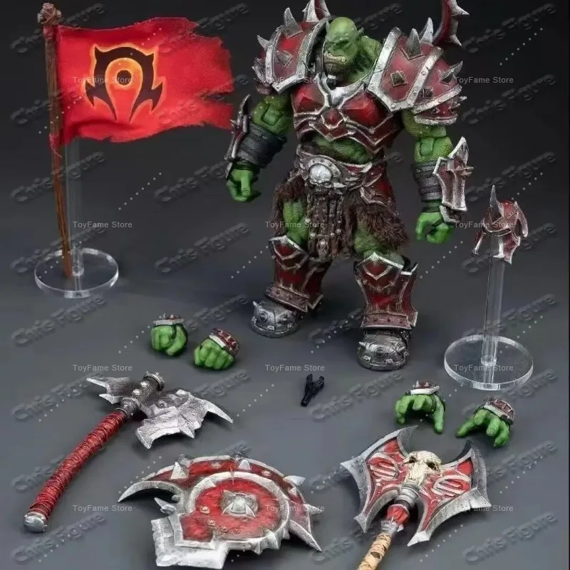 In Stock Hero Toys 1/12 Scale Collectible Figure World of Warcraft Orc Strong Warrior Elite Kor'kron Doll Full Set 7-inch Figure
In Stock Hero Toys 1/12 Scale Collectible Figure World of Warcraft Orc Strong Warrior Elite Kor'kron Doll Full Set 7-inch Figure