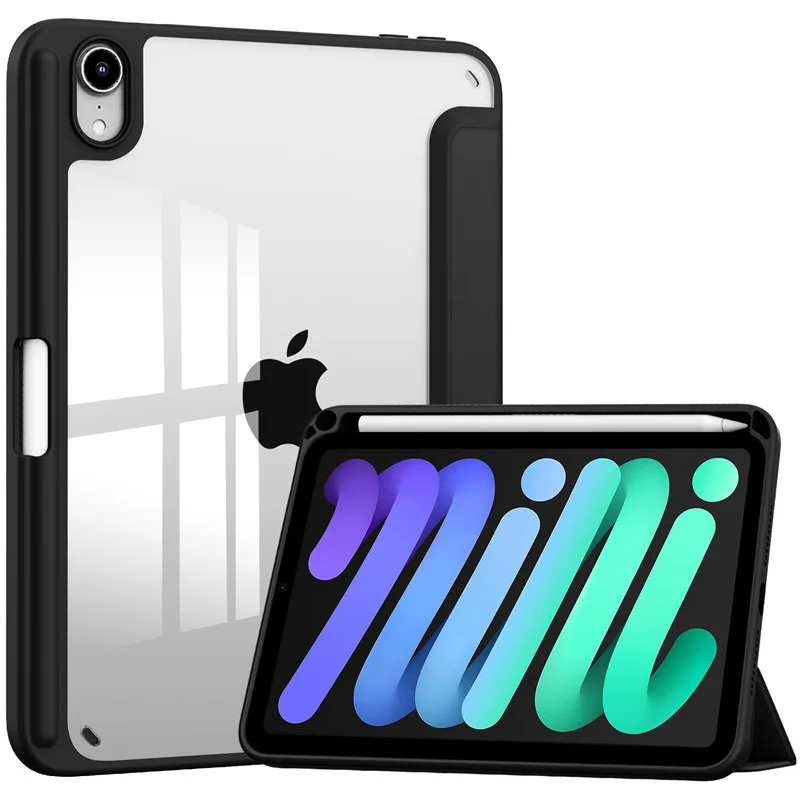 Smart Case For Apple iPad Mini 7 A17 Pro 2024 8.3"A2993 Magnetic With Pencil Holder Tablet Cover For iPad Mini 6 7th Gen 2021
Smart Case For Apple iPad Mini 7 A17 Pro 2024 8.3"A2993 Magnetic With Pencil Holder Tablet Cover For iPad Mini 6 7th Gen 2021