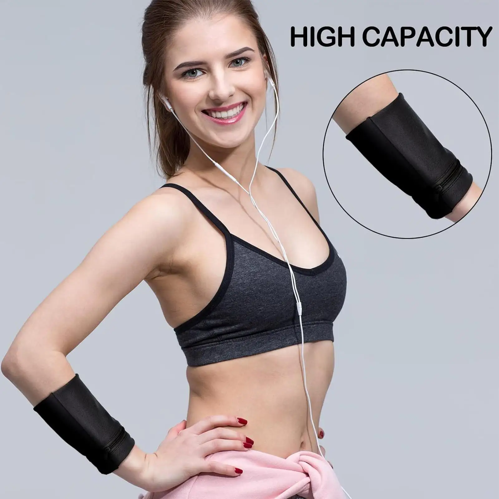 Wrist Wallets For Women Wristband Purse Lightweight Key Card Cash For Women Men Gym Running Travel Jogging Cycling Yoga Hiking
Wrist Wallets For Women Wristband Purse Lightweight Key Card Cash For Women Men Gym Running Travel Jogging Cycling Yoga Hiking