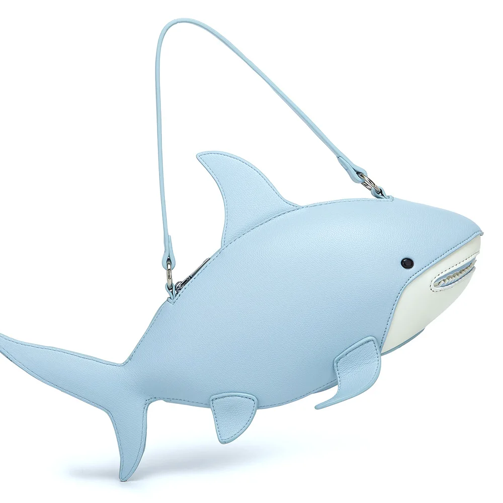 New Shark Shaped Shoulder Bag Personalized Funny PU Handbag 3D Ins Design Unisex Creative Animal Shape Crossbody Bag Party Bag
New Shark Shaped Shoulder Bag Personalized Funny PU Handbag 3D Ins Design Unisex Creative Animal Shape Crossbody Bag Party Bag