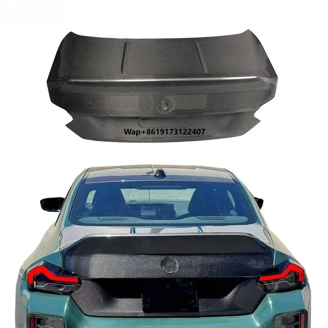 New Carbon Fiber High Quality CSL Style Trunk for G87 M2 M240i Coupe Body Kit Rear Boat Lid With Excellent Fitment
New Carbon Fiber High Quality CSL Style Trunk for G87 M2 M240i Coupe Body Kit Rear Boat Lid With Excellent Fitment
