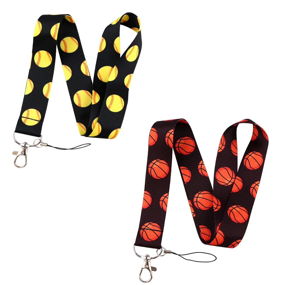 LX1242 Basketball Tennis Pattern Card Holder Lanyard Keychains USB ID Badge Holder Keyring Neck Strap Mobile Phone Straps Gifts
LX1242 Basketball Tennis Pattern Card Holder Lanyard Keychains USB ID Badge Holder Keyring Neck Strap Mobile Phone Straps Gifts