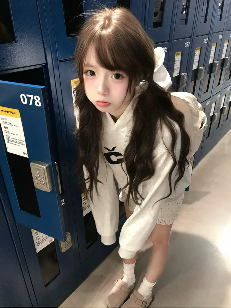 Loose Fit Hoodie Sweatirt Women Spring Autumn New Sle American Sle Couple Jaet Embroidered Letter Patch Cloth
Loose Fit Hoodie Sweatirt Women Spring Autumn New Sle American Sle Couple Jaet Embroidered Letter Patch Cloth