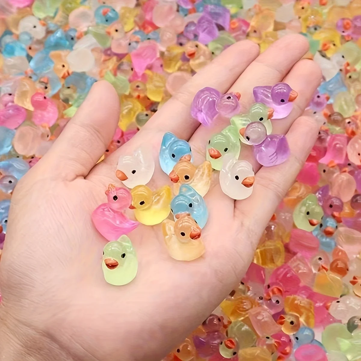 Glow-in-the-Dark Mini Duck Toys - Resin Yellow Duck Figurines Suitable for Holiday Decorations, Prank Gifts, Party Favors, Outdo
Glow-in-the-Dark Mini Duck Toys - Resin Yellow Duck Figurines Suitable for Holiday Decorations, Prank Gifts, Party Favors, Outdo