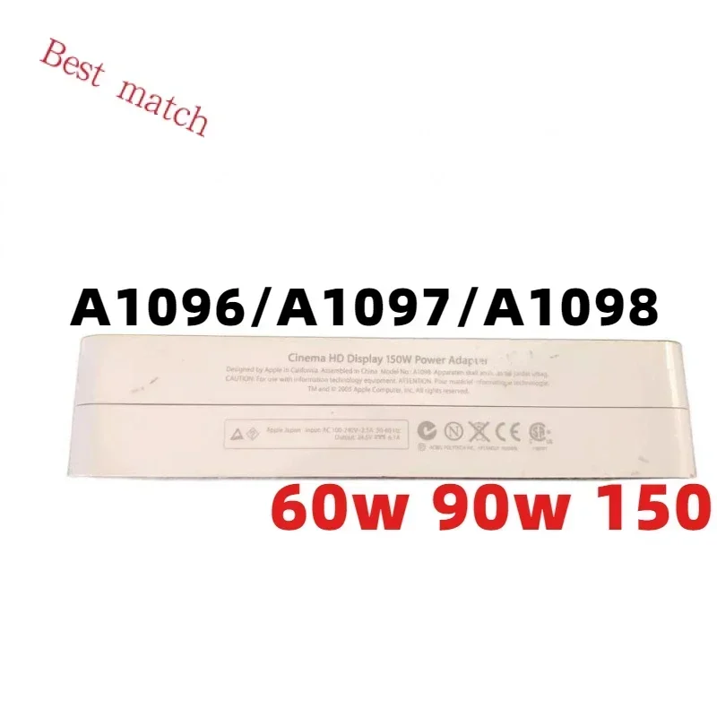 Первоначально используется для apple Apple 65 Вт 90 Вт 150 Вт блок питания с ЖК-дисплеем A1096/A1097/A1098
Первоначально используется для apple Apple 65 Вт 90 Вт 150 Вт блок питания с ЖК-дисплеем A1096/A1097/A1098