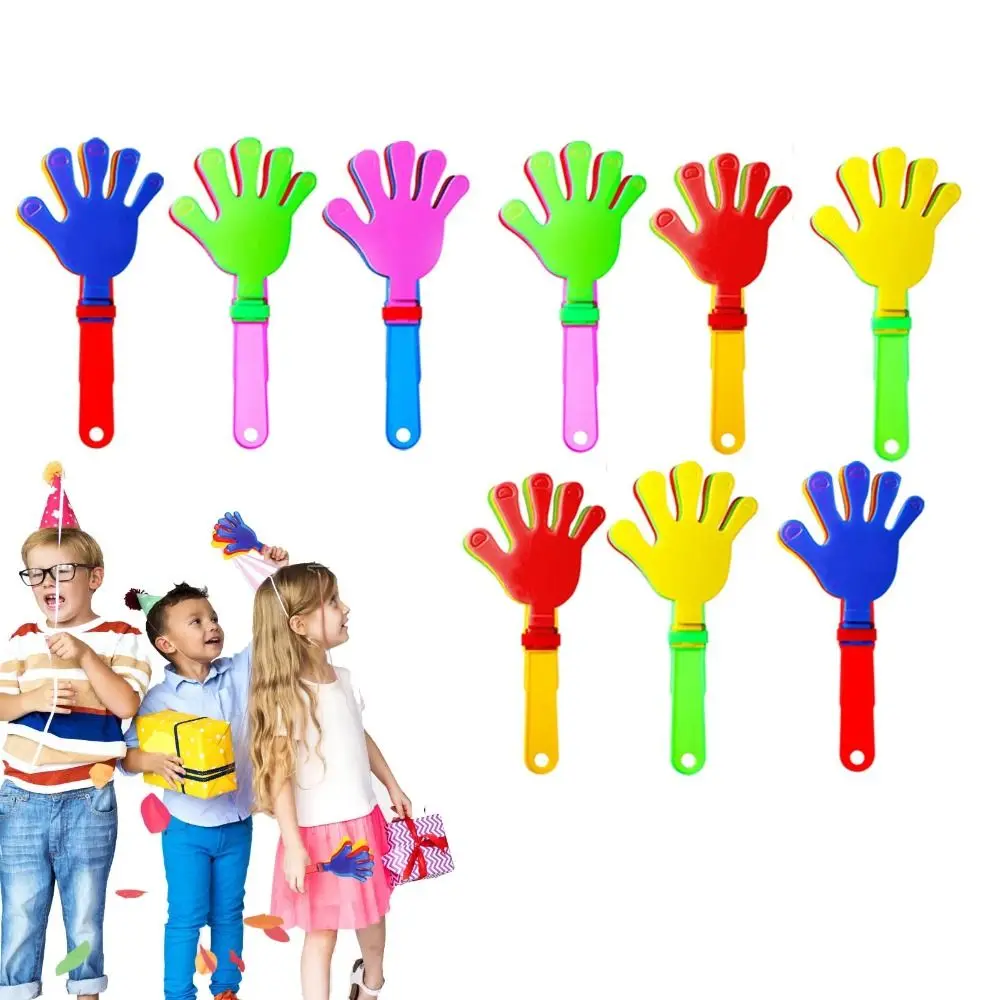 10PCS Noisemakers Random Color Hand Clappers Cheer Up Plastic Match Applause Maker Happy Clapping Noise Maker Party
10PCS Noisemakers Random Color Hand Clappers Cheer Up Plastic Match Applause Maker Happy Clapping Noise Maker Party