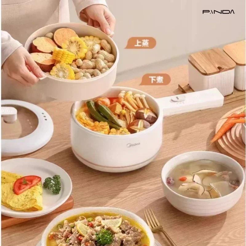 New electric cooking pot Household dormitory students 2-3 people Small electric hot pot Multifunctional mini pot cook noodles
New electric cooking pot Household dormitory students 2-3 people Small electric hot pot Multifunctional mini pot cook noodles