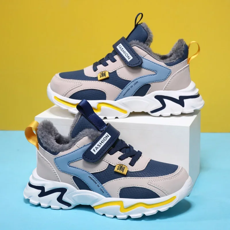 Children Shoes 2024 Autumn Winter Kids Sneakers Casual Girls Warm Short Boots Boys Fashion Warm Plush Non-slip Outdoor Boots
Children Shoes 2024 Autumn Winter Kids Sneakers Casual Girls Warm Short Boots Boys Fashion Warm Plush Non-slip Outdoor Boots