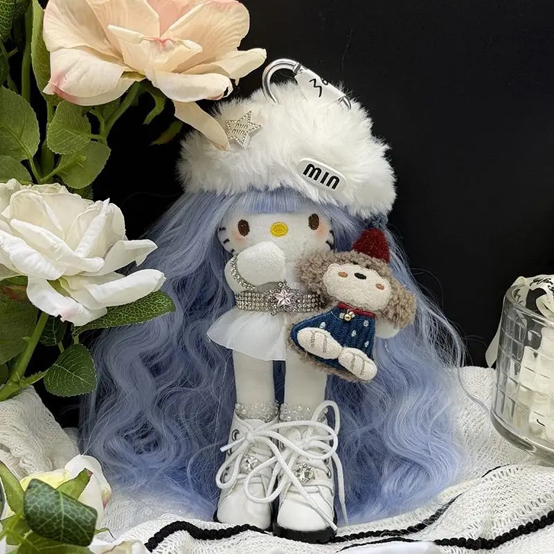 Kawaiihellokitty Cute Doll Long Leg Kt Cat Bag Pendant Fashion Cartoon Plush Doll Exquisite Decor Creative Birthday Daily Gift
Kawaiihellokitty Cute Doll Long Leg Kt Cat Bag Pendant Fashion Cartoon Plush Doll Exquisite Decor Creative Birthday Daily Gift