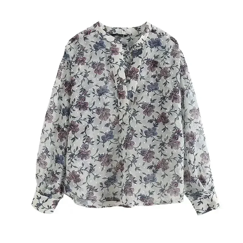 Women's 2023 Fashion Joker Loose Version Soft Printed Pattern Blouses Retro Long Sleeve Round Neck Pullover Blouses Chic Tops.
Women's 2023 Fashion Joker Loose Version Soft Printed Pattern Blouses Retro Long Sleeve Round Neck Pullover Blouses Chic Tops.
