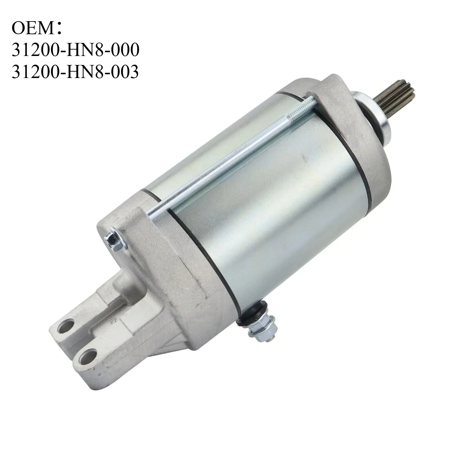 Starter Motor For Honda TRX650FA FourTrax Rincon 2003-2005 SXS700M2/SXS700M4 Pioneer 700 Replace OEM 31200-HN8-000 31200-HN8-003
Starter Motor For Honda TRX650FA FourTrax Rincon 2003-2005 SXS700M2/SXS700M4 Pioneer 700 Replace OEM 31200-HN8-000 31200-HN8-003