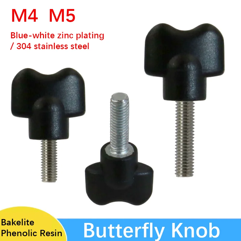 10pcs Butterfly Knob, Hand Twist Handle, Bakelite Phenolic Resin NWGMC M4 M5
10pcs Butterfly Knob, Hand Twist Handle, Bakelite Phenolic Resin NWGMC M4 M5