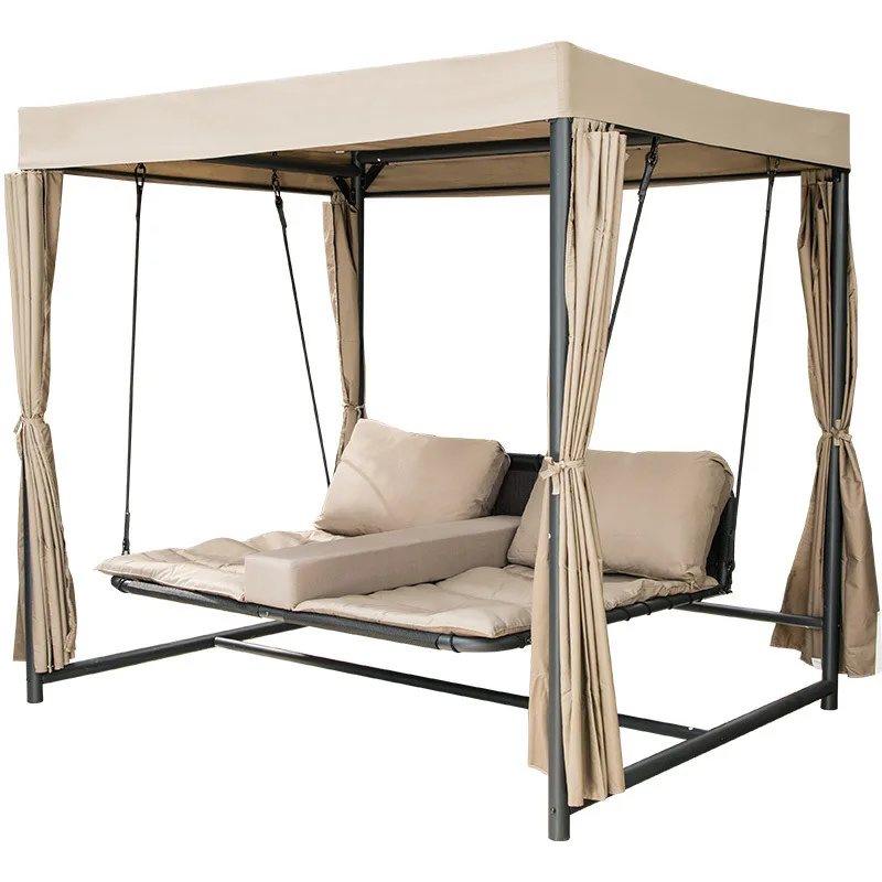 Outdoor swing rocking chair courtyard hanging family yard balcony terrace swing hammock
Outdoor swing rocking chair courtyard hanging family yard balcony terrace swing hammock