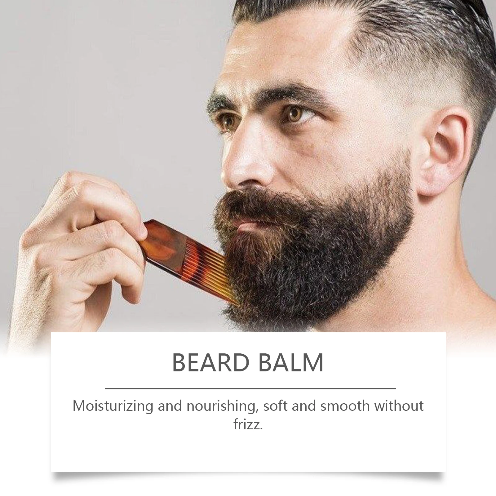 Men's Biotin Beard Balm - Beard Growth with Shea Butter Oil, Jojoba Seed Oil, Sweet Almond Oil, Moisturizing and Softening 
Men's Biotin Beard Balm - Beard Growth with Shea Butter Oil, Jojoba Seed Oil, Sweet Almond Oil, Moisturizing and Softening