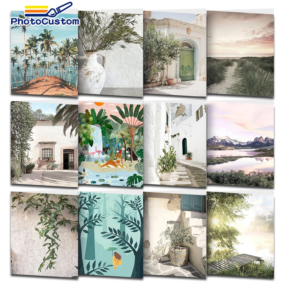 PhotoCustom Paint By Number Tranquil Europe Garden Alley Plant Drawing On Canvas HandPainted Picture By Number Landscape Decor
PhotoCustom Paint By Number Tranquil Europe Garden Alley Plant Drawing On Canvas HandPainted Picture By Number Landscape Decor