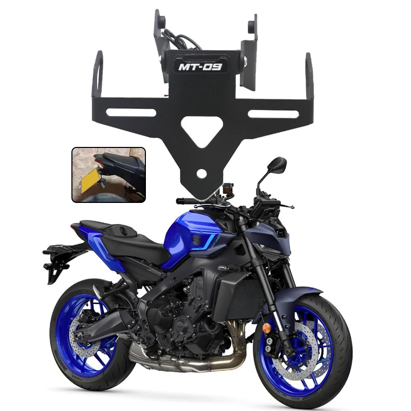 For YAMAHA MT09 MT 09 SP 2024 2025 License Plate Holder Accessories MT-09 Tail Tidy Mount Bracket Rear Fender Eliminator
For YAMAHA MT09 MT 09 SP 2024 2025 License Plate Holder Accessories MT-09 Tail Tidy Mount Bracket Rear Fender Eliminator