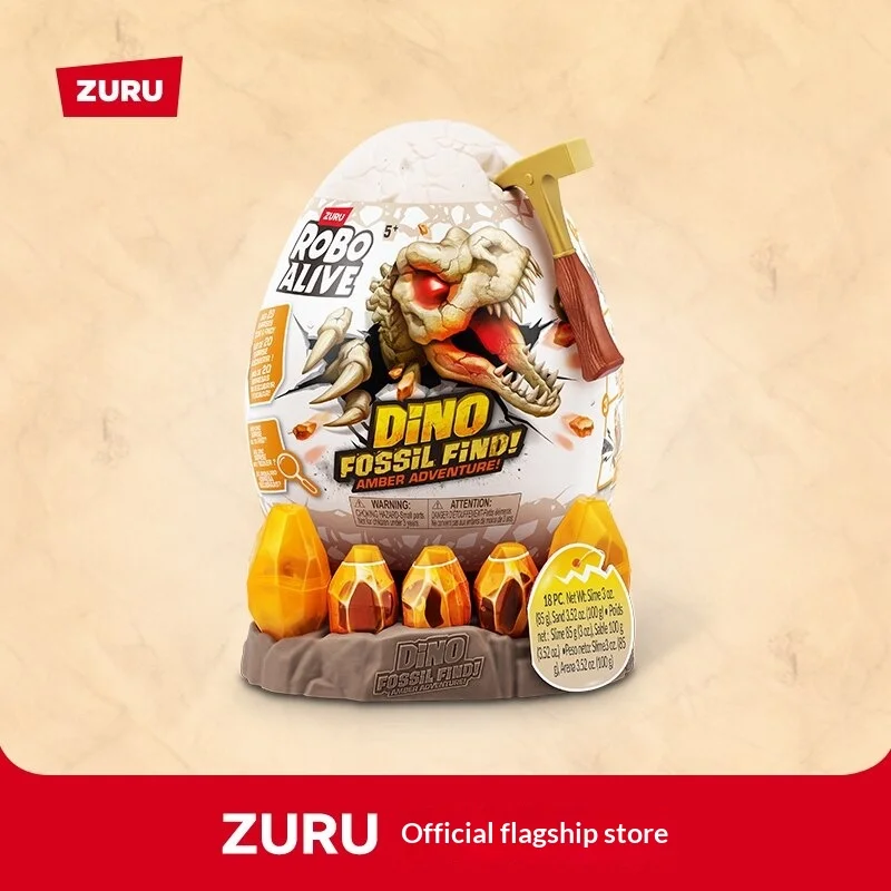 ZURU SMASHERS Amber Digger Fossil Egg Dinosaur Fossil Skeleton Archaeological Surprise Egg Toy Blind Box
ZURU SMASHERS Amber Digger Fossil Egg Dinosaur Fossil Skeleton Archaeological Surprise Egg Toy Blind Box