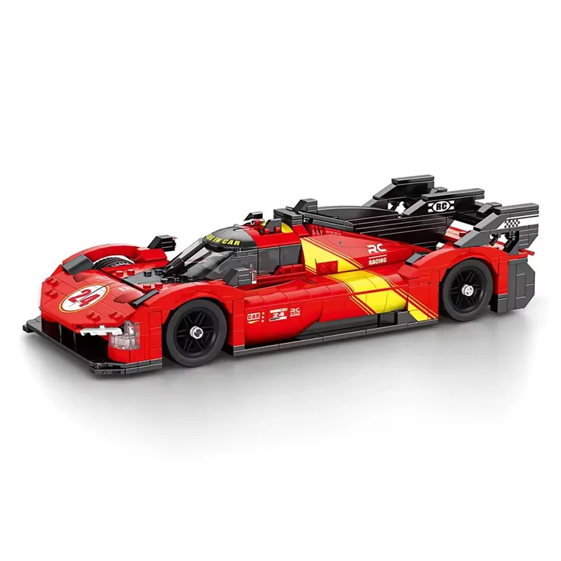 1370PCS Technical 499P Red Sports Car Building Blocks Model Kit Desktop Ornament Toys for Adults Christmas Gifts
1370PCS Technical 499P Red Sports Car Building Blocks Model Kit Desktop Ornament Toys for Adults Christmas Gifts