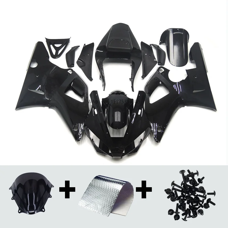 Motorcycle Fairings Kit Fits for 2000 2001 YZF R1 ABS Plastics Glossy Black
Motorcycle Fairings Kit Fits for 2000 2001 YZF R1 ABS Plastics Glossy Black