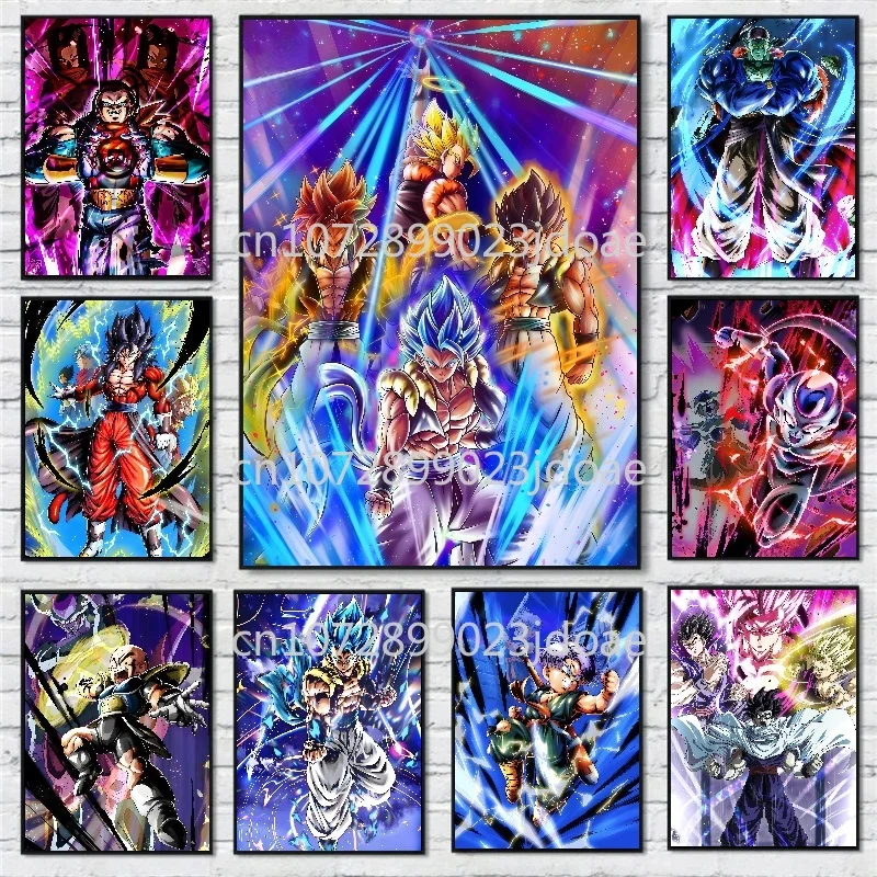Japanese Animation Dragon Ball Goku Vegeta HD Poster High Quality Canvas Painting Home Decor Picture Wallpaper Children's Gifts
Japanese Animation Dragon Ball Goku Vegeta HD Poster High Quality Canvas Painting Home Decor Picture Wallpaper Children's Gifts