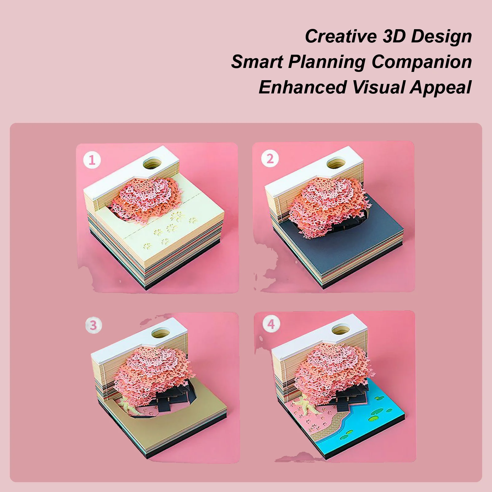 3D Tear Paper Carving Art Time Sheet Calendar 2026 Flower Tree House Design Art Notepad With Light Tear Away Memo Desktop Decor
3D Tear Paper Carving Art Time Sheet Calendar 2026 Flower Tree House Design Art Notepad With Light Tear Away Memo Desktop Decor