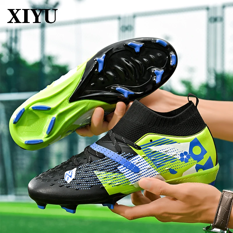 XIYU мужские футбольные бутсы, бесплатная доставка, искусственная трава, футзальная игра, дышащая нескользящая обувь с сильным захватом, мужские футбольные бутсы 
XIYU мужские футбольные бутсы, бесплатная доставка, искусственная трава, футзальная игра, дышащая нескользящая обувь с сильным захватом, мужские футбольные бутсы