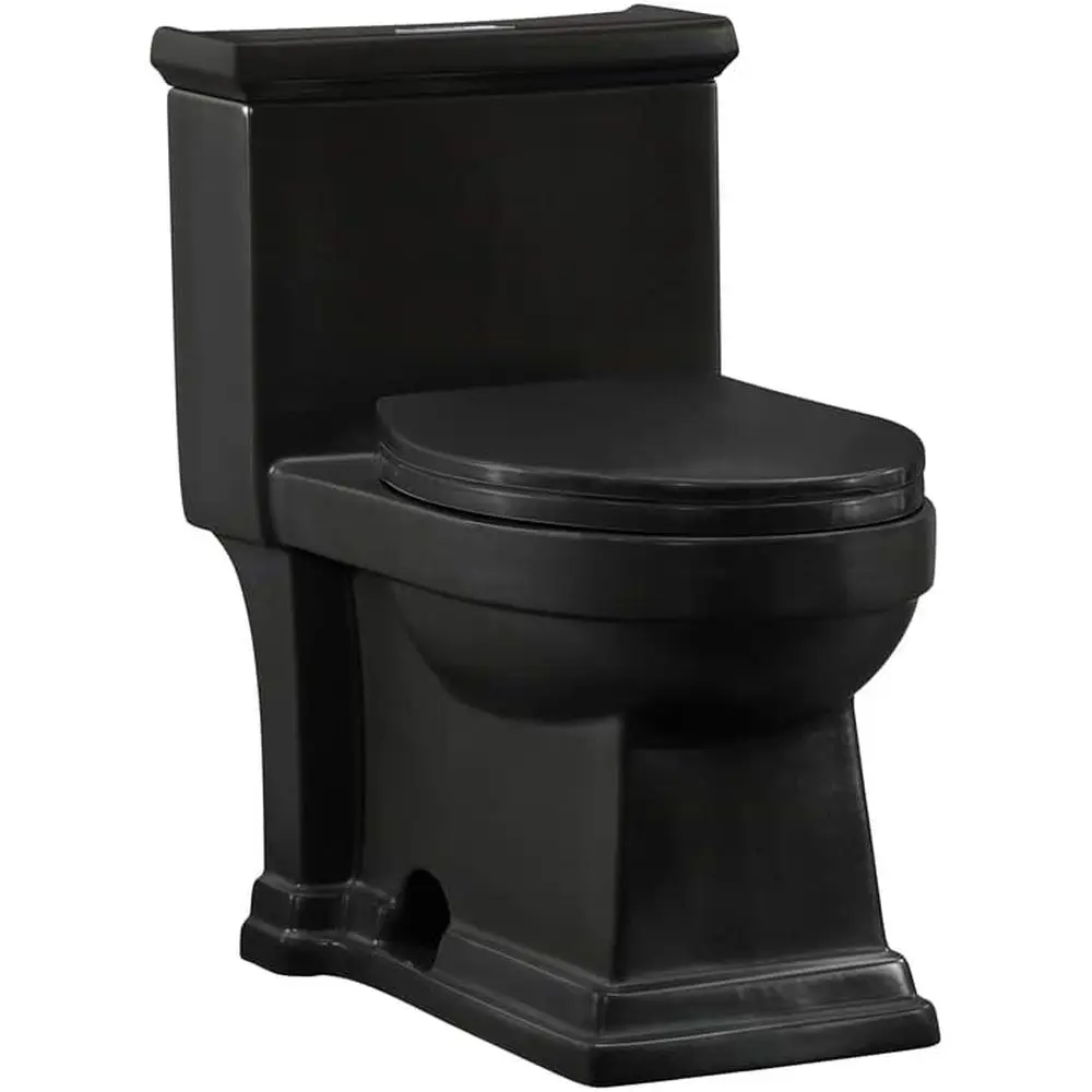 Elongated Dual-Flush Toilet in Matte Black, 1.1/1.6 GPF
Elongated Dual-Flush Toilet in Matte Black, 1.1/1.6 GPF