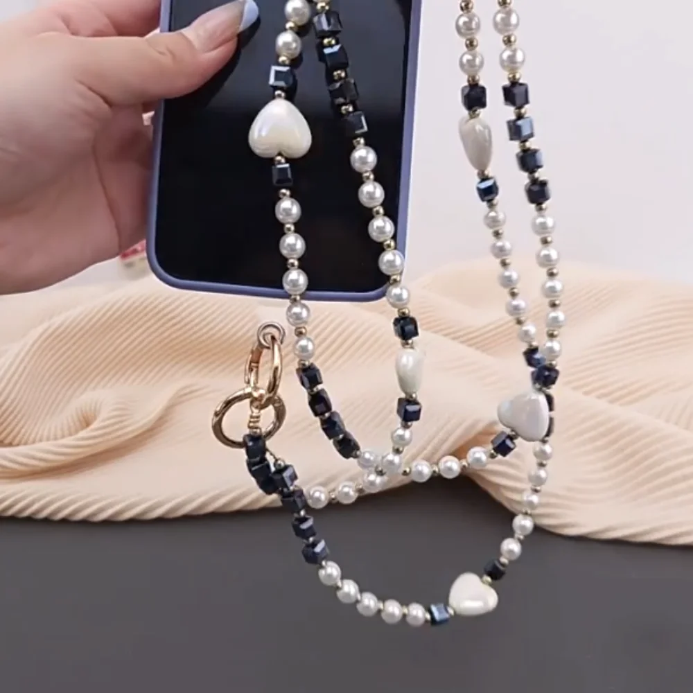 With Patch Beaded Crossbody Phone Chain Bag Chain Anti Loss Mobile Phone Crossbody Strap Long-style Colorful Phone Neck Straps
With Patch Beaded Crossbody Phone Chain Bag Chain Anti Loss Mobile Phone Crossbody Strap Long-style Colorful Phone Neck Straps