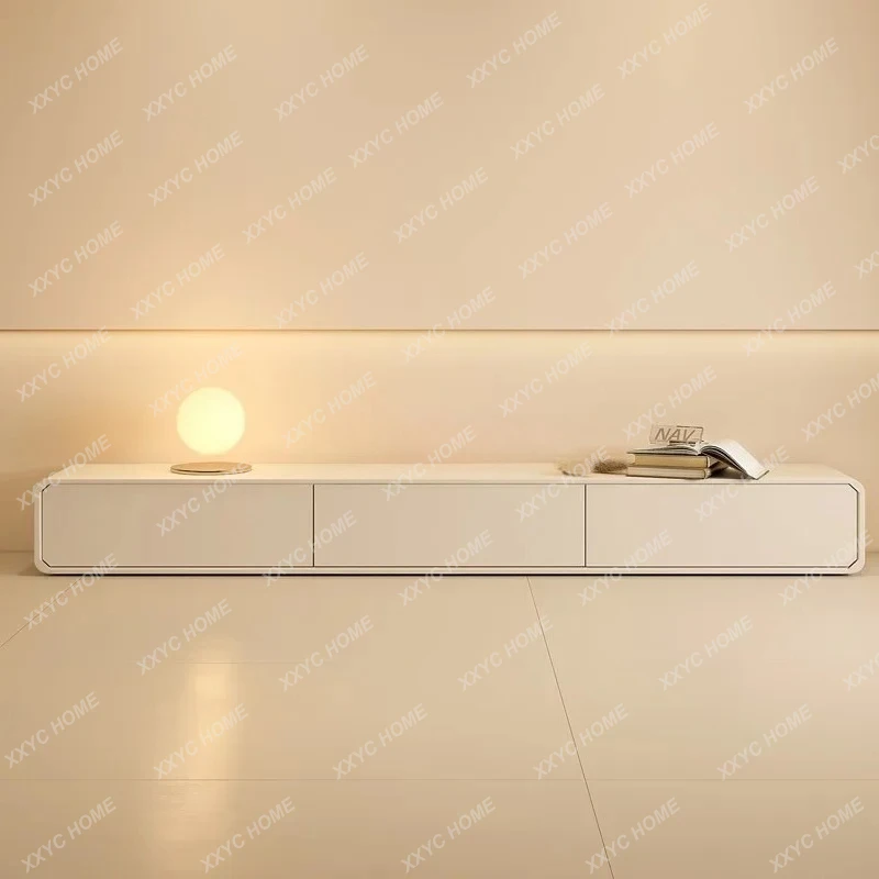 LCream wind paint TV cabinet combination Japanese light luxury living room floor cabinet
LCream wind paint TV cabinet combination Japanese light luxury living room floor cabinet