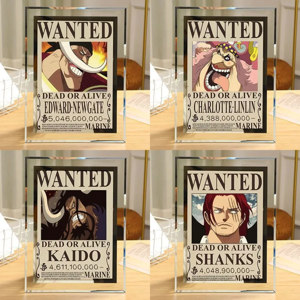 One Piece Popular Wanted Poster Frame Surrounding Glass Frame Tabletop Decoration DIY Glass Ins Frame Display Stand Boys Gifts
One Piece Popular Wanted Poster Frame Surrounding Glass Frame Tabletop Decoration DIY Glass Ins Frame Display Stand Boys Gifts