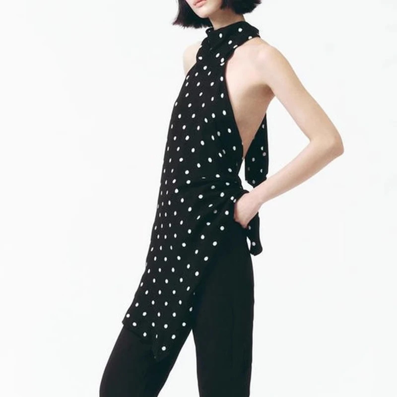 Ele Polka Dot Neline Women's Top Z Commute Sle Slim Fit Polyester Fiber Single Piece Pure Color Summer 2025
Ele Polka Dot Neline Women's Top Z Commute Sle Slim Fit Polyester Fiber Single Piece Pure Color Summer 2025