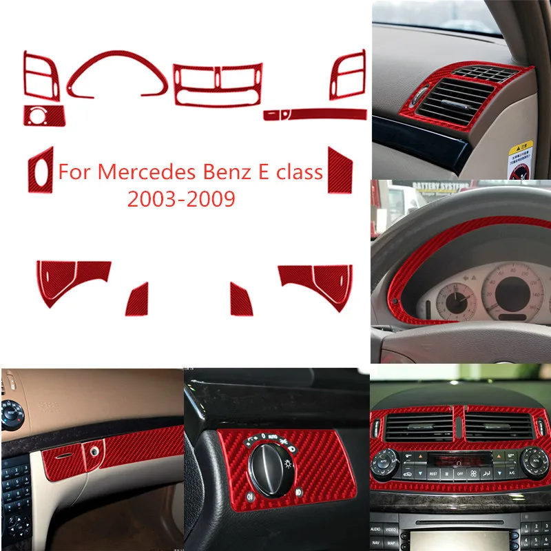 Car Accessories Interior Decoration Carbon Fiber Sticker For Mercedes Benz E class 2003 2004 2005 2006 2007 2008 2009 Red
Car Accessories Interior Decoration Carbon Fiber Sticker For Mercedes Benz E class 2003 2004 2005 2006 2007 2008 2009 Red