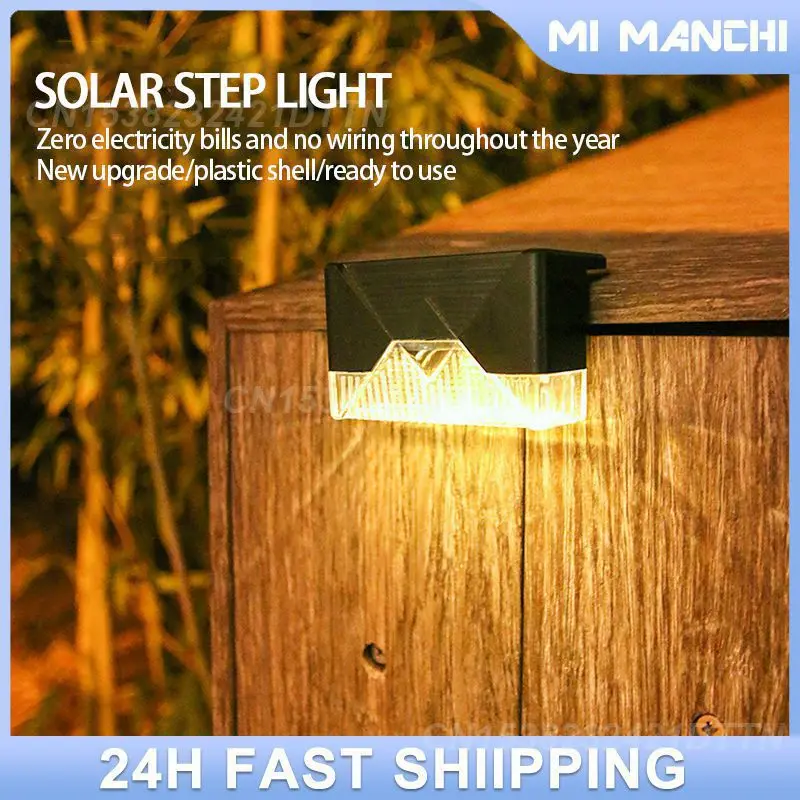 Outdoor Durable Stylish Waterproof Solar-powered Stair Light Garden Landscape Enhancement Innovative Design Courtyard Wall Light
Outdoor Durable Stylish Waterproof Solar-powered Stair Light Garden Landscape Enhancement Innovative Design Courtyard Wall Light
