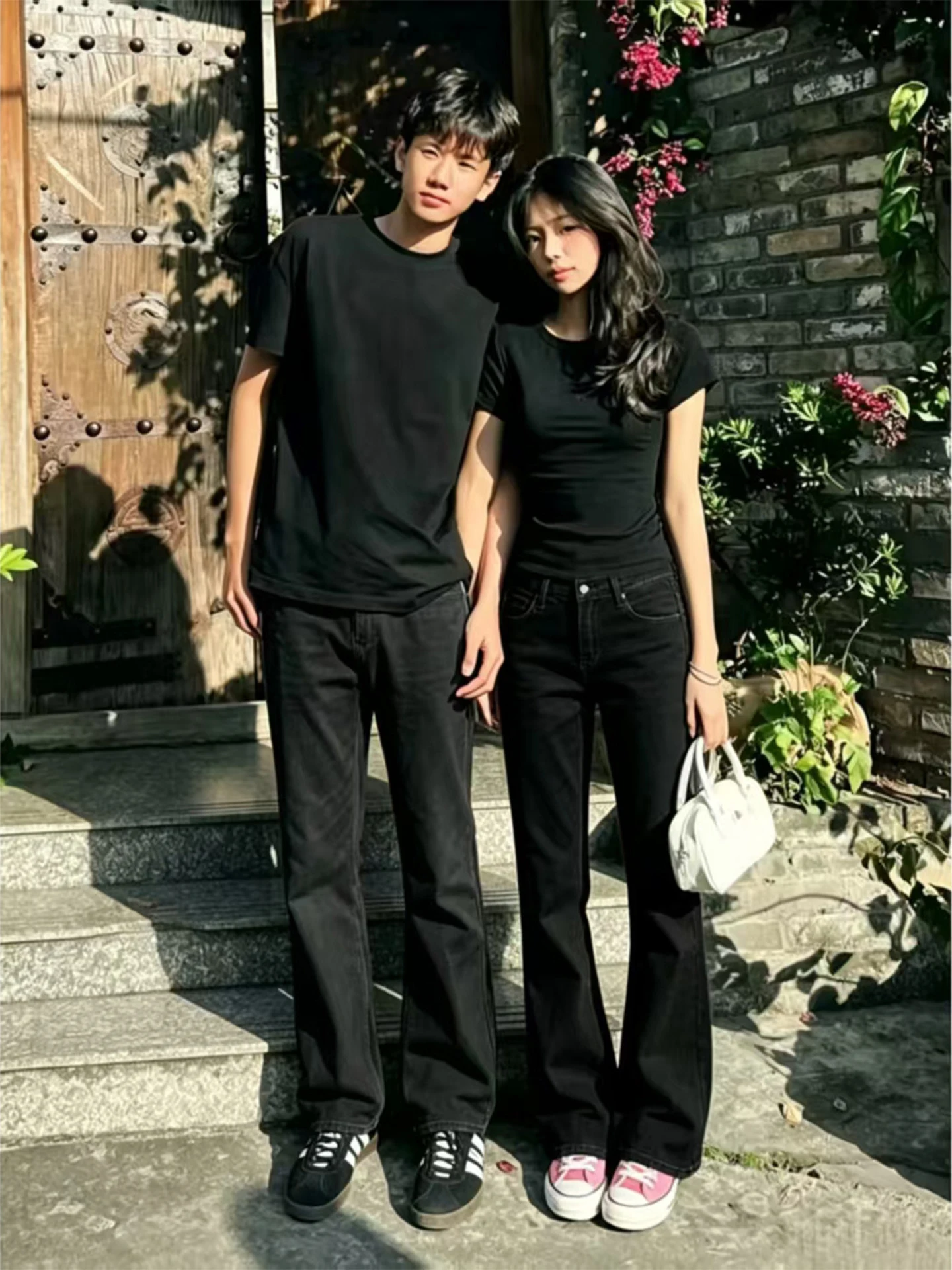 Cleanfit Black Denim Jeans High Waist Slim Fit Bell Bottoms for Men And Women Summer Casual Wear Resistant Cotton Polyester B...
Cleanfit Black Denim Jeans High Waist Slim Fit Bell Bottoms for Men And Women Summer Casual Wear Resistant Cotton Polyester B...