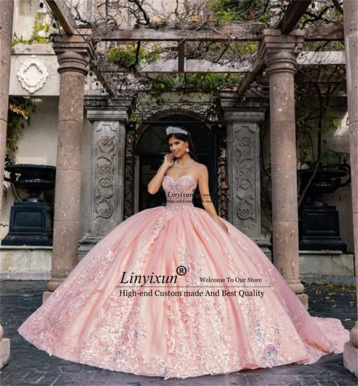 Mexican Off Shoulder Ball Gown Quinceanera Dresses With Appliques Lace Customized Birthday Sweet 16 Princess Vestidos De 15 Años
Mexican Off Shoulder Ball Gown Quinceanera Dresses With Appliques Lace Customized Birthday Sweet 16 Princess Vestidos De 15 Años