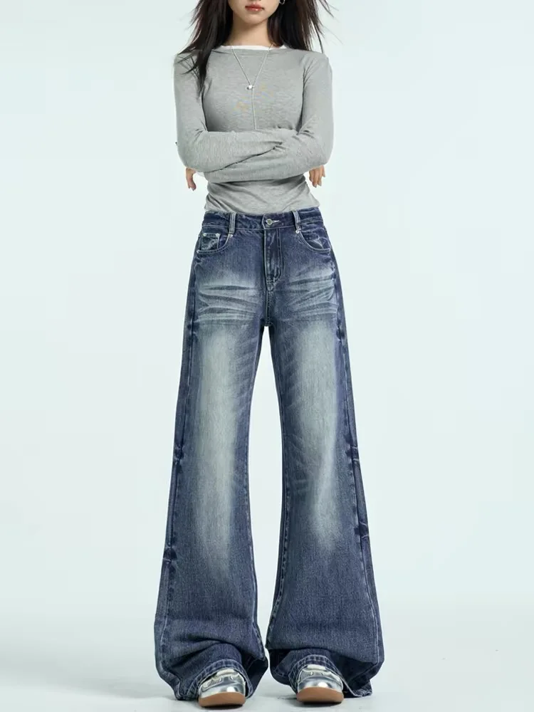 Retro Bell Bottom Jeans Women's American Style Spring Summer Low Waist Slim Loose Drapey American Not Sticky Legs Micro Flare...
Retro Bell Bottom Jeans Women's American Style Spring Summer Low Waist Slim Loose Drapey American Not Sticky Legs Micro Flare...