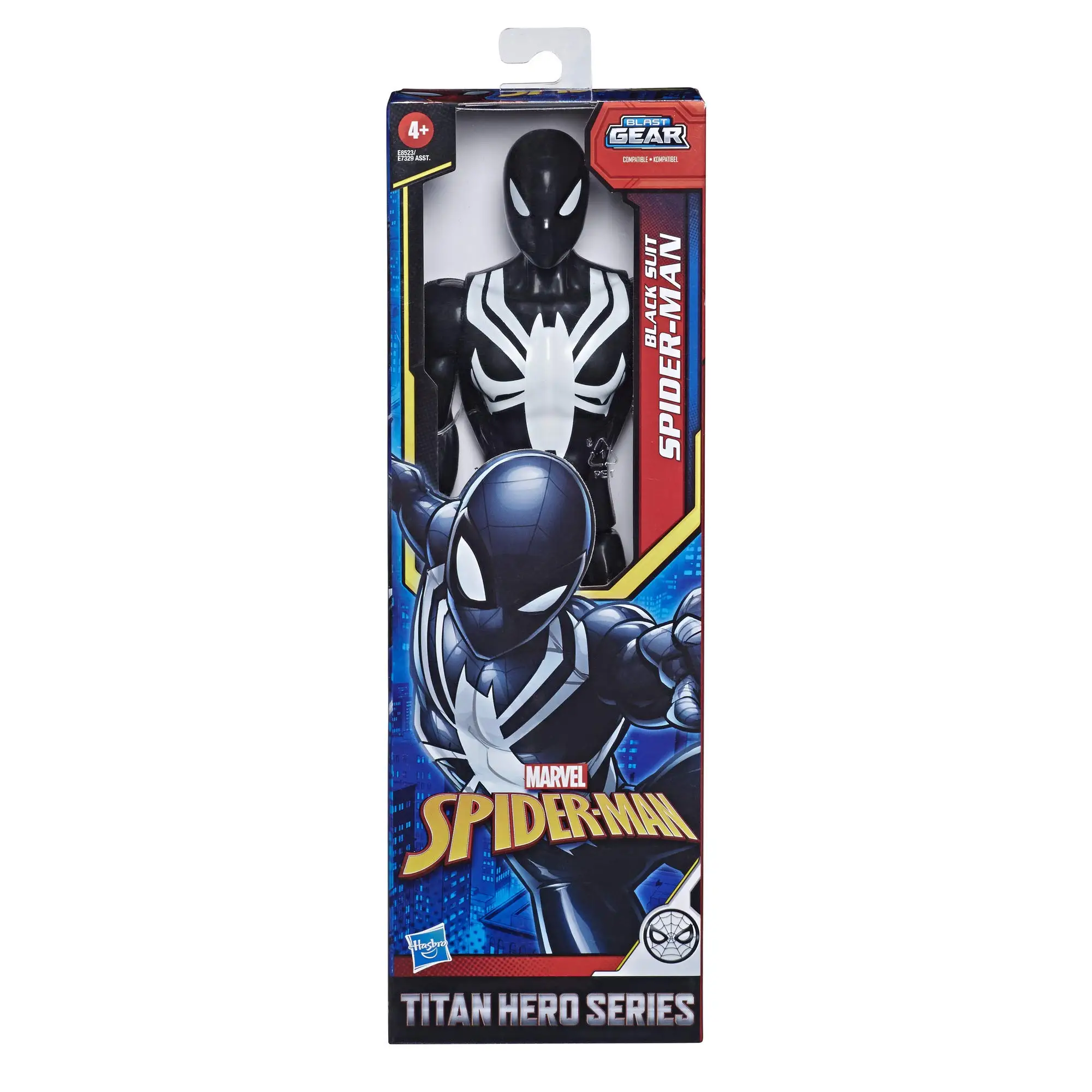 Hasbro Spider-Man Marvel Titan Hero Series Villains Black Suit 12" Scale Super Hero Action Figure Toy Kids for Ages 4 & Up E8523
Hasbro Spider-Man Marvel Titan Hero Series Villains Black Suit 12" Scale Super Hero Action Figure Toy Kids for Ages 4 & Up E8523