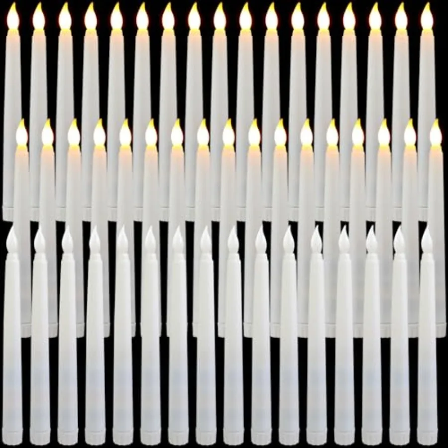 Pcs LED Flameless Taper Candles Bulk Battery Operated Taper Candles Flickering Candlesticks for Wedding Church Valentines Day T
Pcs LED Flameless Taper Candles Bulk Battery Operated Taper Candles Flickering Candlesticks for Wedding Church Valentines Day T