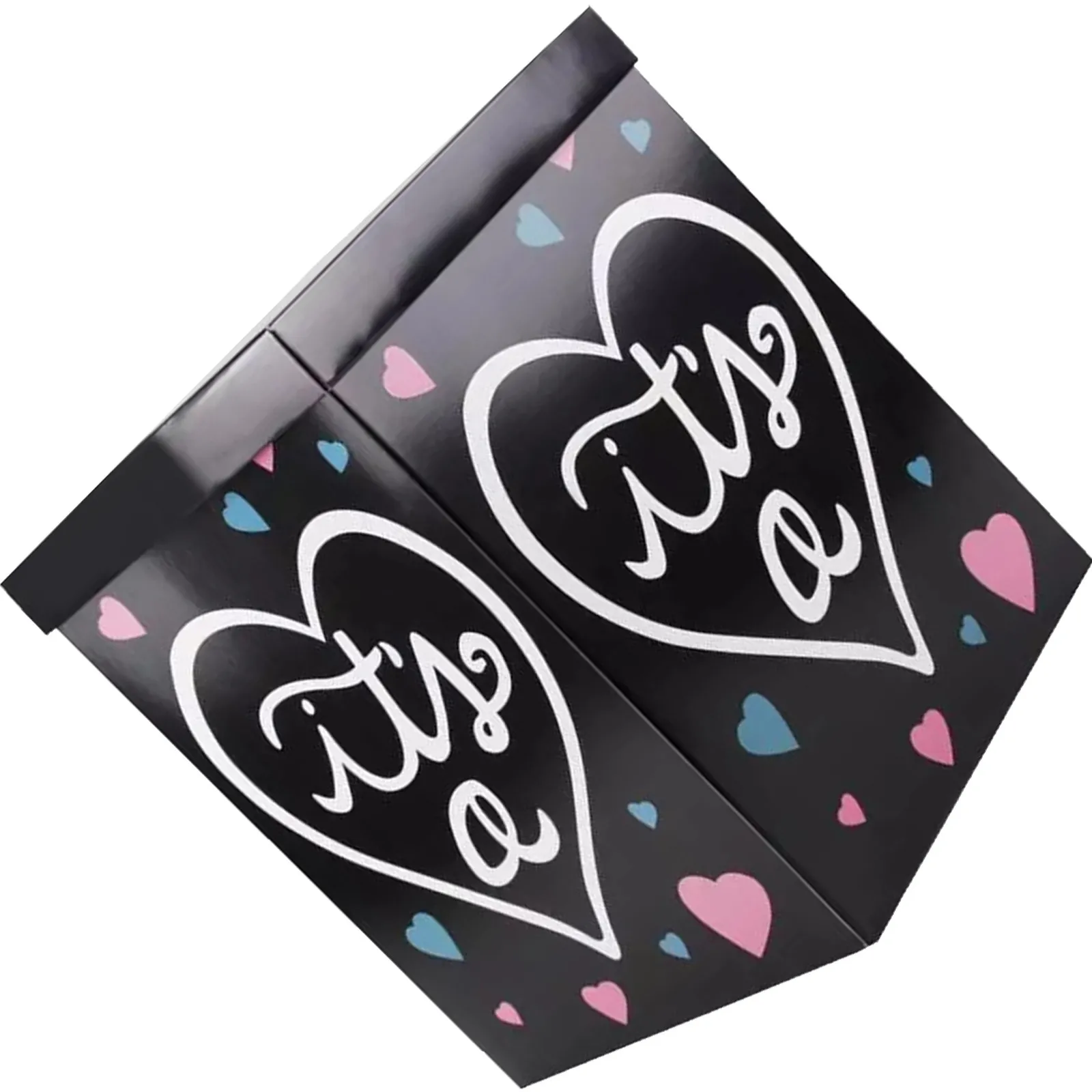 1Pcs Gender Reveal Paper Box Girl Balloon Folding Baby Shower Birthday Party Decorative Storage Boy Or Girl Box
1Pcs Gender Reveal Paper Box Girl Balloon Folding Baby Shower Birthday Party Decorative Storage Boy Or Girl Box