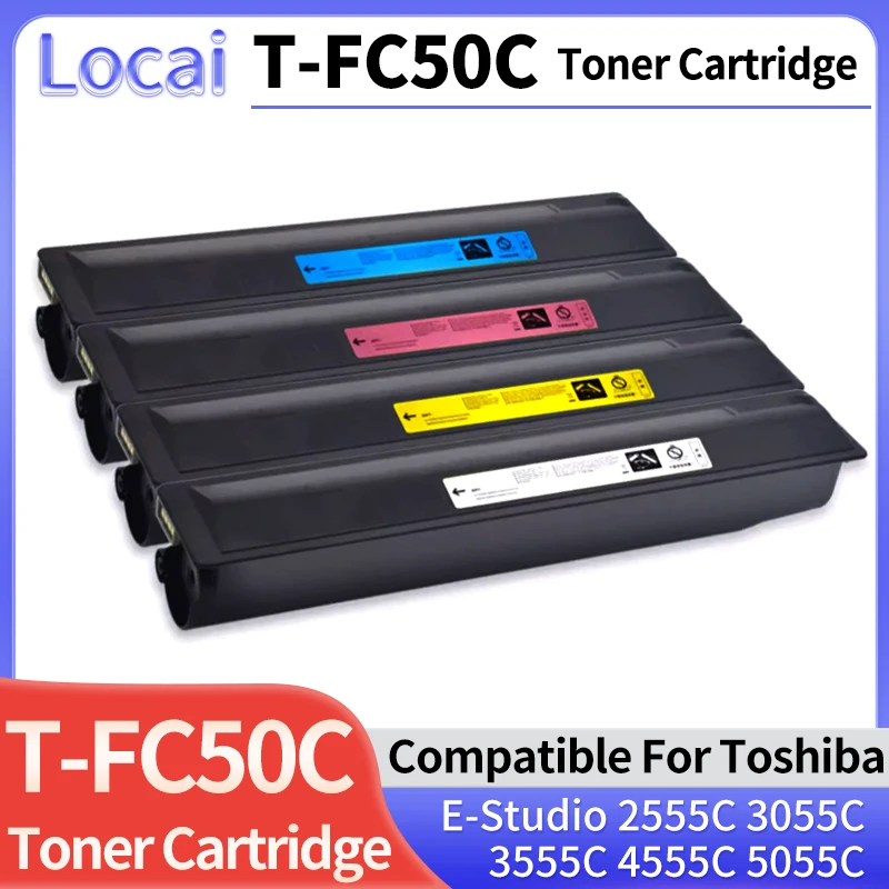 1 шт. T-FC50C FC50C тонер-картридж, совместимый для Toshiba e-Studio 2555C 3055C 3555C 4555C 5055C цветной тонер-картридж для принтера
1 шт. T-FC50C FC50C тонер-картридж, совместимый для Toshiba e-Studio 2555C 3055C 3555C 4555C 5055C цветной тонер-картридж для принтера