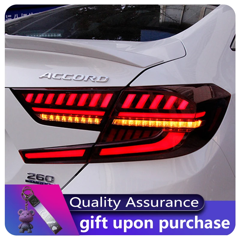 A Pair of Car Styling For Honda Accord G10 2018-2023 Rear Light Dynamic LED Brake Turn Signal Taillights Automatic Accessories
A Pair of Car Styling For Honda Accord G10 2018-2023 Rear Light Dynamic LED Brake Turn Signal Taillights Automatic Accessories