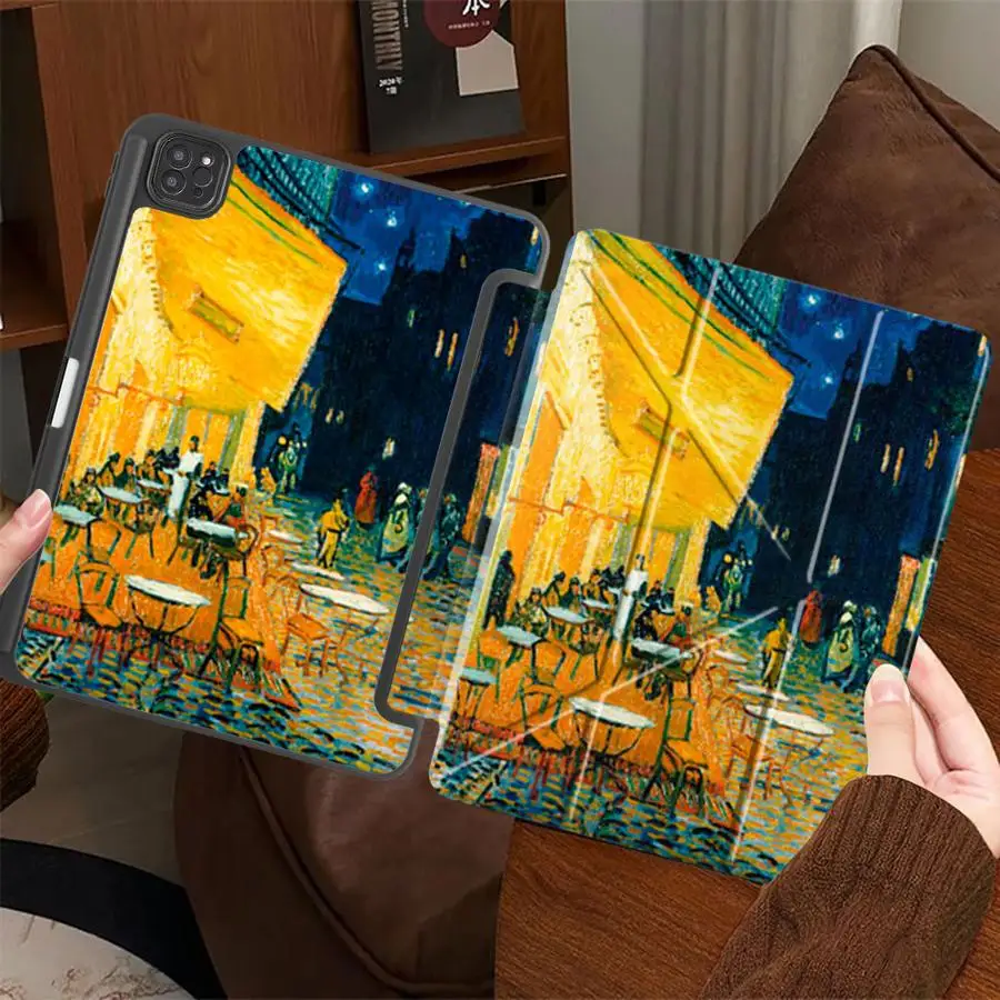 Holder Cover Tablet Case For iPad Mini 6 7 Pro 11th 10th 9th 8th 7th 12.9inch Pro 2025 Air 4 5 M3 M2 1 2 M4 11inch Van Gogh Cool
Holder Cover Tablet Case For iPad Mini 6 7 Pro 11th 10th 9th 8th 7th 12.9inch Pro 2025 Air 4 5 M3 M2 1 2 M4 11inch Van Gogh Cool