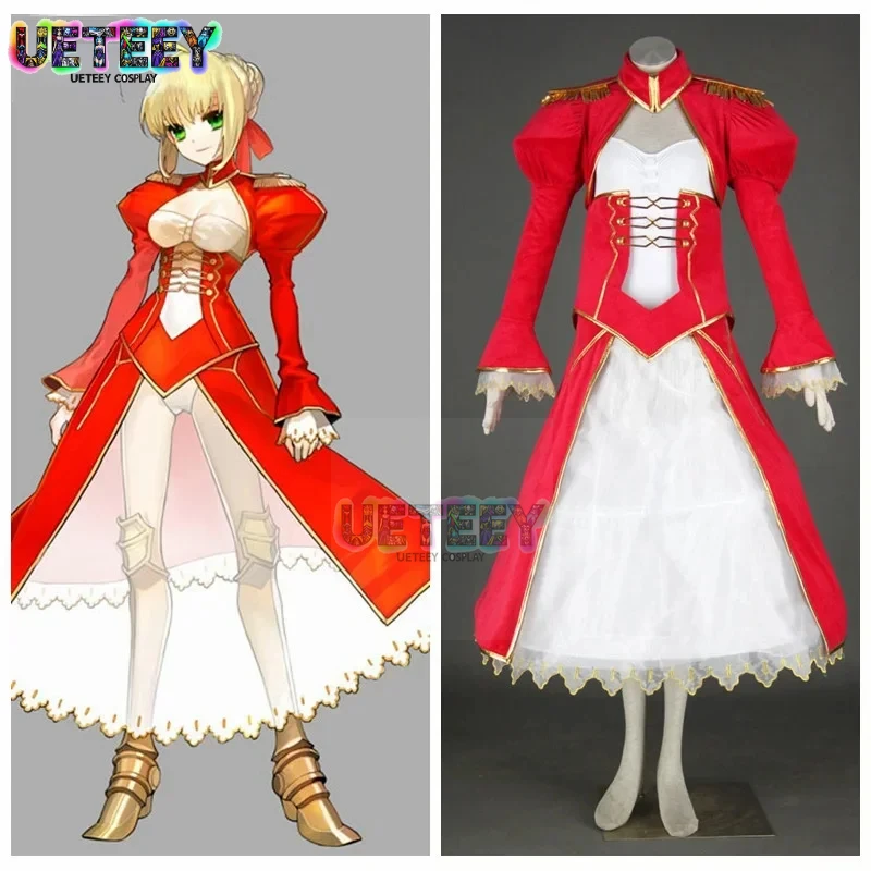 UETEEY Cos Anime Fate Stay Night Saber Nero Cosplay Costume Adult Kid Size Red Ball Gown Customize Size
UETEEY Cos Anime Fate Stay Night Saber Nero Cosplay Costume Adult Kid Size Red Ball Gown Customize Size