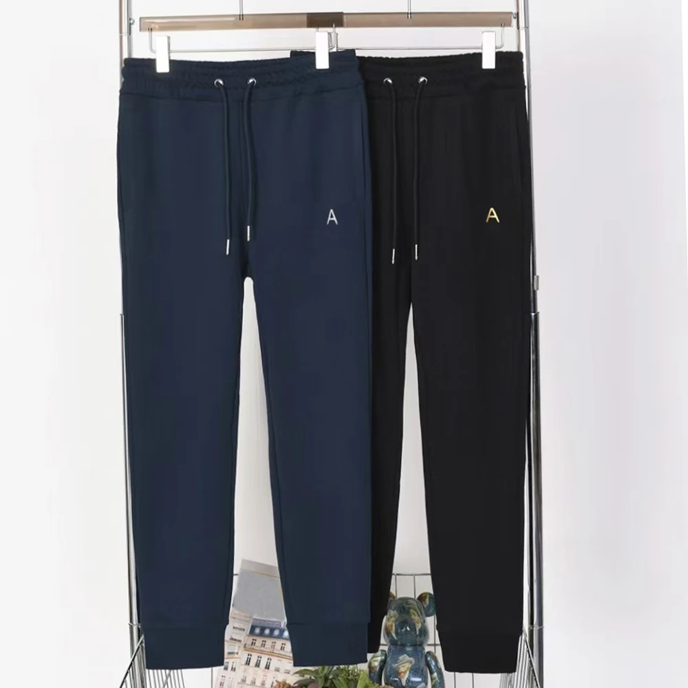 Men's Slim Fit Knitted Sweatpants Elastic Waist with Belt Letter Print Summer New Style Breathable Comfortable Casual Trousers
Men's Slim Fit Knitted Sweatpants Elastic Waist with Belt Letter Print Summer New Style Breathable Comfortable Casual Trousers
