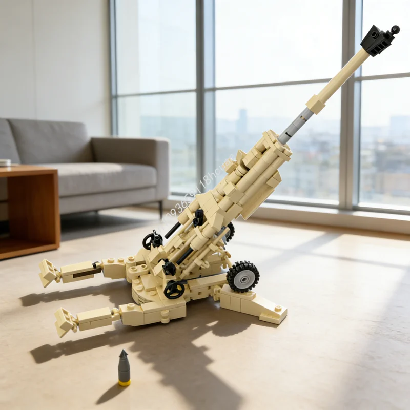 253pcs MOC Creator 1 Howitzer Model Building Blocks Assemble Construction Christmas Gift Toy DIY Creative Brick Idea Education
253pcs MOC Creator 1 Howitzer Model Building Blocks Assemble Construction Christmas Gift Toy DIY Creative Brick Idea Education
