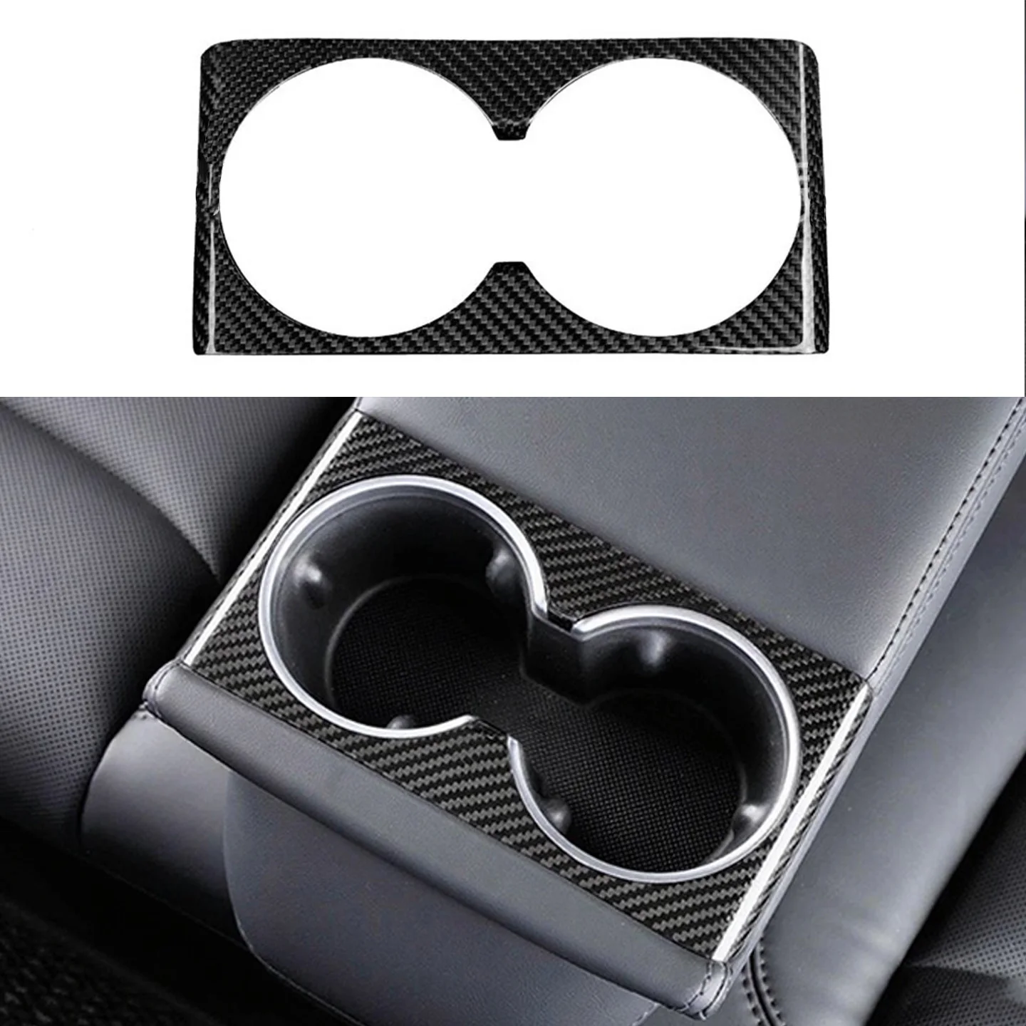For Tesla Model 3 Highland 2024 Rear Drain Cup Panel Cover 100% True Carbon Fiber Water Cup Lid Housing Panel Auto Accessories
For Tesla Model 3 Highland 2024 Rear Drain Cup Panel Cover 100% True Carbon Fiber Water Cup Lid Housing Panel Auto Accessories