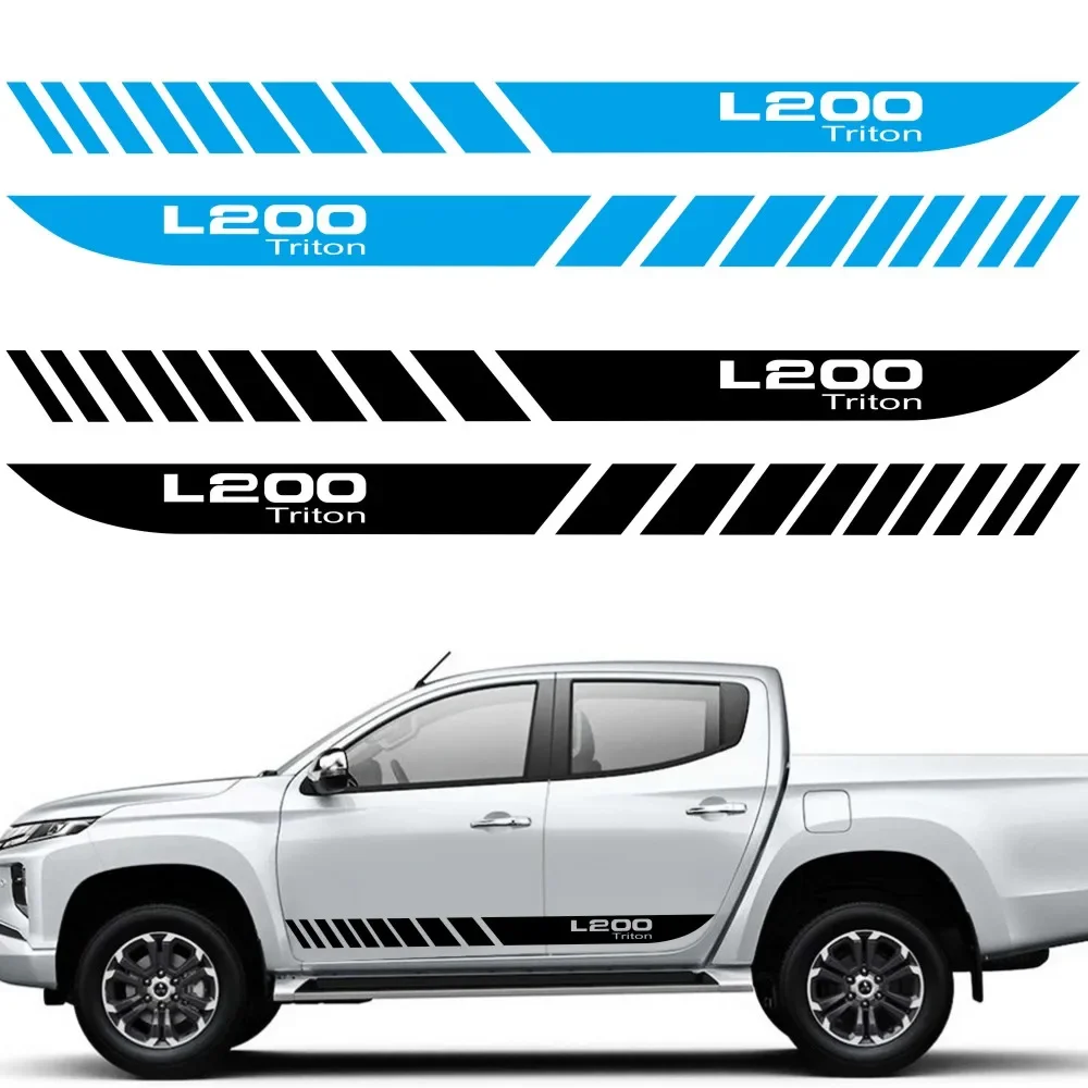 2Pcs Car Long Side Stripes Stickers For Mitsubishi L200 Triton Auto Sports DIY Vinyl Film Styling Decals Car Tuning Sticker
2Pcs Car Long Side Stripes Stickers For Mitsubishi L200 Triton Auto Sports DIY Vinyl Film Styling Decals Car Tuning Sticker